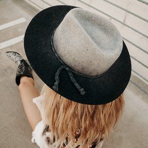 OMBRE WOOL PANAMA HAT